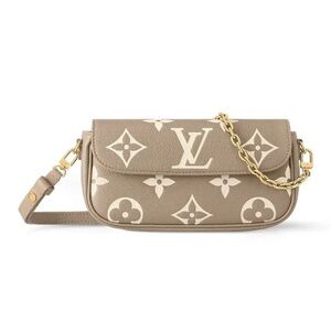 ❌SOLD❌ New LOUIS VUITTON IVY Shoulder Bag Crossbody Empreinte Dove Cream